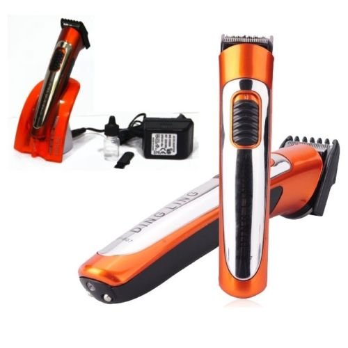 DINGLING RF-607 Professional chargeable Electric Mini Hair Clipper Beard Trimmer