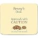 Produktbild Penny 's Schreibtisch – Approach mit Vorsicht (oder zumindest mit Kekse) Cookie Design – Persönlicher Namen Mauspad – PREMIUM (5 Dick)