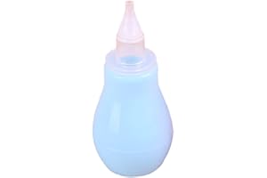 ‎SUPVOX Supvox Baby Nasensauger Nasendusche sichere Spritze Nasensauger Schleimentfernung für Säuglingsnasenverstopfung Relief (hellblau)