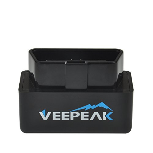 Veepeak Mini OBD2 OBDII WiFi OBD II lettore Scan Tool per controllare il motore, Diagnostic Trouble Code Reader per dispositivi iOS iPhone, iPad e Android