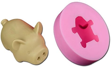 Yaxitu Pig Silicone Fondant Cake Decorating Mould Chocolate Mould Baking