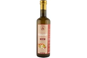 Veggy Duck - Vinaigre de Cidre de Pomme Naturel Italien avec la Mère (500ml) - Pur | Non Filtré | Non Pasteurisé | Sans OGM | Végétalien