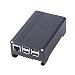 Produktbild SainSmart Aluminium Alloy Gehäuse mit Lüfter for Raspberry Pi 3 Model B Pi 2 B+ (Schwarz)