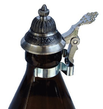 Zinndeckel für Bierflaschen