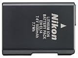 Auténtico Nikon EN-EL 14 - Bateria/Pila recargable (1030 mAh, Ion de litio, 7.4 V), Negro P7000, P7100, P7700, P7800, D3100, D3200, D3300, D5100, D5200, D5300, Df