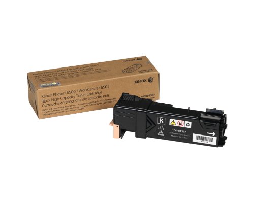 Xerox 106R01597 Phaser 6500, WorkCentre 6505 Tonerkartusche schwarz hohe Kapazität 3.000 Seiten 1er-Pack