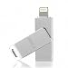 Apple MFi Certified Swivel Flash Drive for iPhone iPad iPod External Storage Memory Expansion USB Stick with Lightning Connector 128GB Space Gray Space Gray 64GB RS.8047.00