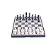 Produktbild Internationales Schach, dreidimensionale Größe Optionales magnetisches Schachspiel, zusammenklappbare Kinder / Schülerausbildung / Wettbewerb Spezialschach (schwarz + weiß, 28 cm * 28 cm * 2 cm)