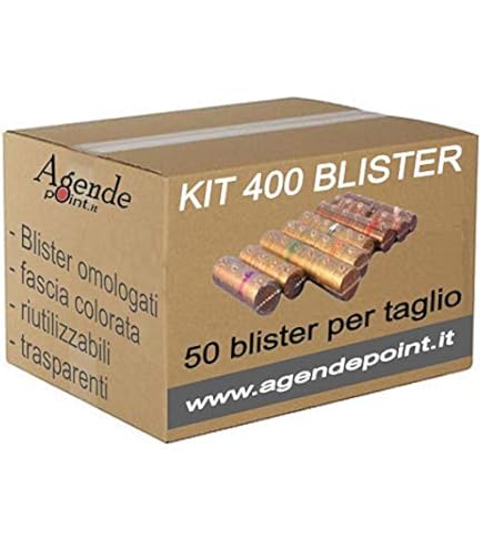 Blister Per Monete - Confezione Da 60 Pezzi (30x2 Tagli) Per Raccolta E Deposito In Banca - 5c E 2c - Foto 5