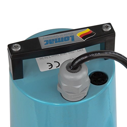 Lomac Havariepumpe Blue Max BM CIA EP3 flachsaugende Flachsaugpumpe Regenwasserpumpe Entwässerungspumpe - 4