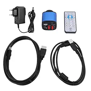 Mini Industrial Microscope 16 Million Pixel 1080P HD Microscope Camera HDMI USB Digital Magnifier High Zoom Camera for Precision Machinery/Biological Anatomy/School Teaching (100-240V)(EU)