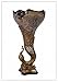 Produktbild Große Porzellan Vase Bronze Peacock Pfau Pompös Edel Höhe 72 cm