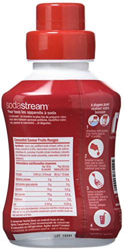 Sodastream 30078022 Sirup Rote Früchte, Konzentrat für Sodamaschine, 500 ml - 6