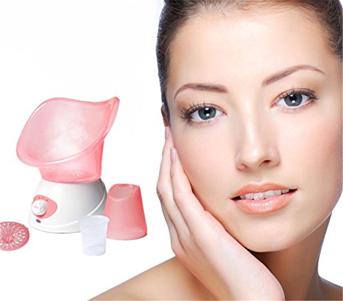 2015 Hotsale Wholesale Facial Sauna and Steam Inhaler Lady Beauty Facial Steamer Nose Skin Sauna Spa Pores Renewal Fragrance (Pink)