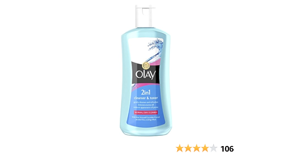 olay cleanse refresh & glow cleansing toner