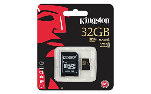 Kingston SDCA10/32GB microSD/SDHC 32GB Speicherkarte mit Adapter (UHS-1, 90Mbps Lesegeschwindigkeit, 45Mbps Schreibgeschwindigkeit) - 4