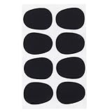Material: Silicona TOOGOO(R) 8pzs Cojines almohadillas parches de boquilla de Saxo Saxofon Alto / Tenor Negro --- 0.3mm
