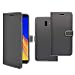 Produktbild Portemonnaie Flip Case Schutzhülle in Schwarz Kompatibel mit Samsung Galaxy J6 Plus 2018
