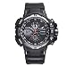 Produktbild Adisaer Uhr Männer Vintage Wasserdicht LED Herrenuhr Multifunktional Outdoor Sportuhr Armbanduhr Automatikuhr