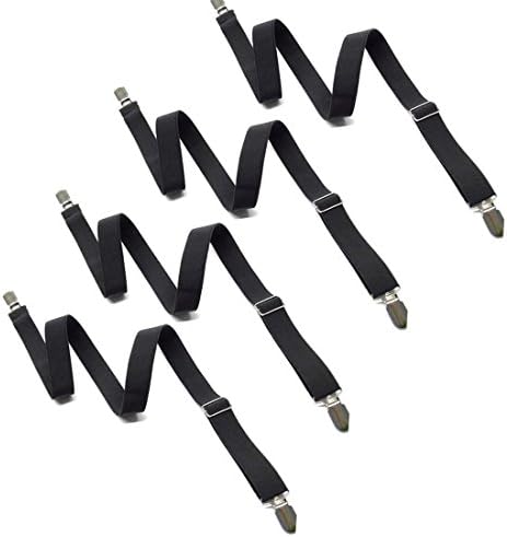 Glield Extend 20" to 78" Adjustable 4-Piece Under Sofa, Mattress, Bed Sheet Fitted Fastener, Long Strap Clip Bands BDJ01