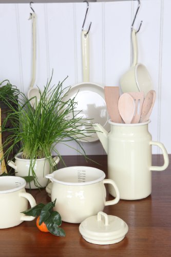 Vintage Home Messbecher, 1,2 Liter, emailliert, Buttermilk - 3