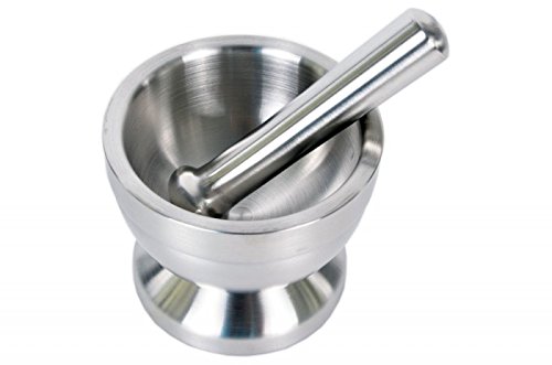 Mörser asus Edelstahl Rostfrei Odelo mit Stössel