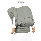 QUALITÄT: Das hochwertige Material aus 100% Bio-Baumwolle sorgt für maximale Sicherheit und ist sehr pflegeleicht. Die Baby-Trage kann bei 30°C in der Maschine gewaschen werden. Das International Hip Dysplasia Institute hat alle Fidella Trageprodukte in Babysize als hip-healthy/hüftgesund erklärt.