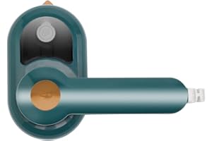 NHQZ Mini fer à repasser de voyage, pliable, pratique, à main, petit format pour usage domestique, générateur de vapeur vertical, double fonction humide et sec.