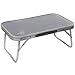Produktbild Aluminium Laptoptisch Zusammenklappbar. Platzsparend. Mehrzwecktisch für Indoor und Outdoor zum Zelten, Betttisch, Campingtisch Hochwertiger Klapptisch mit Griff, 56x34cm Tischbeine klappbar, Grau