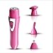 Produktbild JL-Q Gesichtshaar-Abbau-Dame, 4 in 1 Schmerzlos und Wasserdicht Gesichtshaar-Abbau, Enthaarungs-Frau Elektrorasierer Epilator-Gesichtslippen-Kinn-Nase und Wange