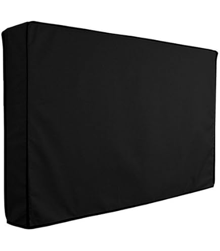 Outdoor TV-Abdeckung Bis 65 Zoll (152 Cm) – Wasser- & Staubabweisend 600D, Mit Bodenabdeckung