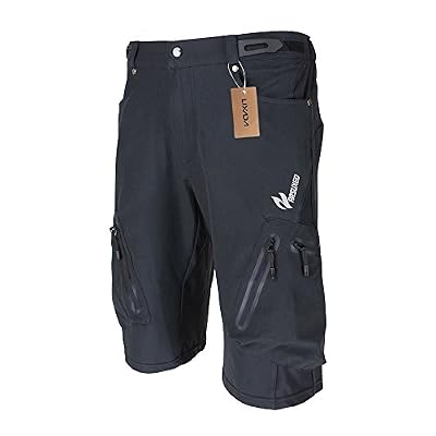 Lixada Pantalons Court Baggy randonnée à vélo VTT respirant Loose Fit Casual Courir