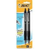 bic velocity gel 0.7 refill Bolígrafo de gel, retráctil, punta de 7 mm, 2/PK, negro.