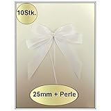 10 Antennenschleifen Autoschleifen Spiegelschleifen Hochzeit (0,79€ Stk)