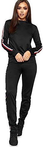 SCO New Womens Camouflage Jogging Suit Set Camo Soft Knitted Full Tracksuit