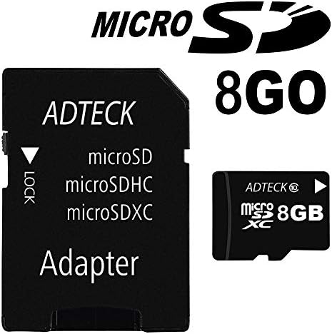 LENOVO Z5 8GB Micro-SD Memory Card ADTECK labeled class 10, supplied with SD adapter. Memory card adapted to your LENOVO Z5