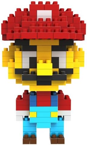 Nano Mini Blocks Toys Gift Series- Mario