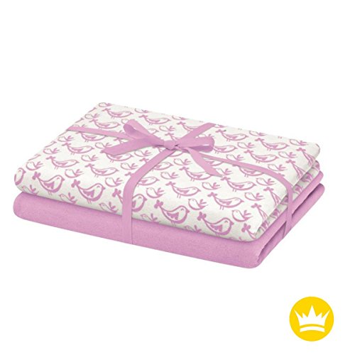 Preisvergleich Produktbild bellybutton 08743-0050 2er Set Moltontücher birds rose