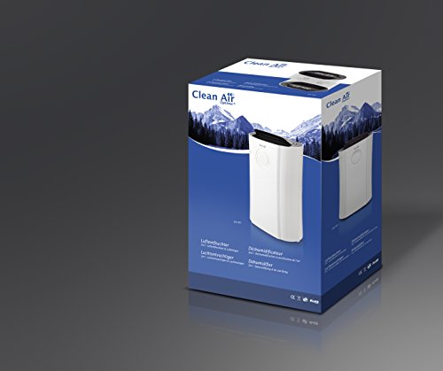 Luftentfeuchter und Luftreiniger CA-704 – bis 10L pro Tag – für Räume bis 40m² – inkl. Ionisator und UVC-Lampe - 9