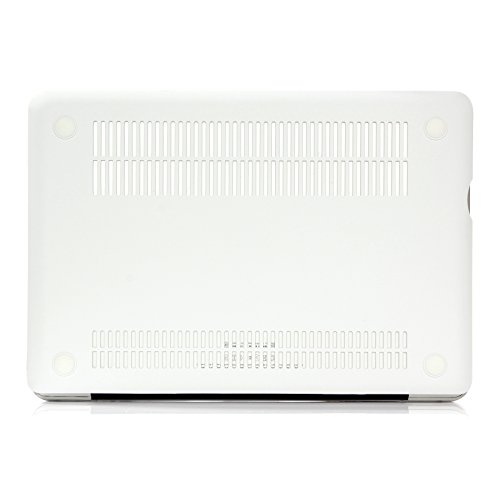 Macbook Pro 13 Hülle,Aomo Macbook Pro 13 Zoll Tasche Marmor Muster Gummi Beschichtet Hartschale Sleeve Schutzhülle für Macbook Pro 13.3 Modell: A1278 [Marmor Muster Weiß 02] - 6