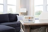 Motorola MBP 50 Video Babyphone mit 5.0 Zoll Farbdisplay und bis zu 300 Meter Reichweite, weiß - 5