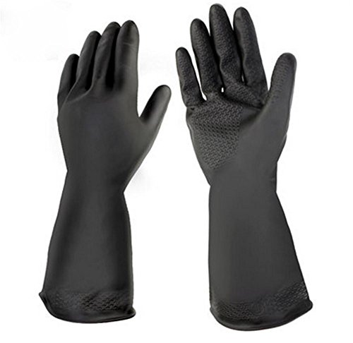 Preisvergleich Produktbild pengweiIndustriesure und alkalische Gummi wasserdichte Handschuhe tragen Schutzhandschuhe