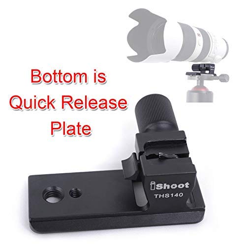 iShoot - Adaptador para trípode de Sony FE 70-200 mm f/2.8 GM OSS SEL70200GM y Sony FE 100-400 mm f/4.5-5.6 GM OSS SEL100400GM