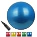 Produktbild Universal Gymnastikball Sitzball BOBBY in verschiedenen Größen und Farben Gymnastikball mit Pumpe berstsicher bis 300 kg, Durchmesser:75 cm;Farbe:Balance Blue