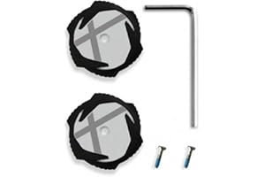 Northwave Unisex – Adultos Knob Kit-250163015 Kit, Blanco/Negro, Talla Única