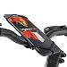 Produktbild Mobilefox Fahrrad Handy Halterung Silikon Band Halter Fahrradlenker für HTC 10/U Ultra schwarz - Lenker Band klein