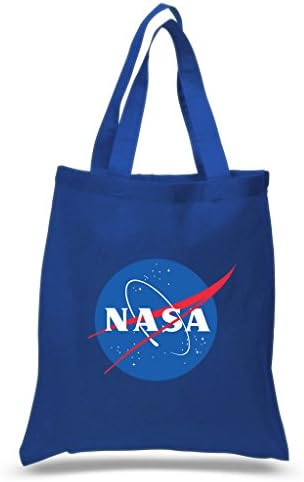 NASA Cotton Tote hand space crew astronaut mission ECO canvas geek shoulder bag