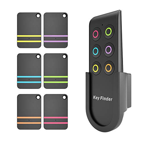 Keyfinder Porte-clés sans Fil RF avec localisateur 6 récepteurs