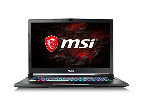 MSI GE73VR 7RE Raider 056UK 17 3-Inch FHD Gaming Laptop -  Black   Intel Core i7-7700HQ 2 8 GHz  16 GB RAM  128 GB SSD Plus 1 TB HDD  GeForce GTX 1060