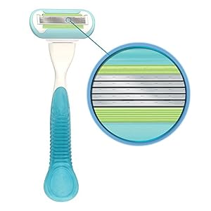Gillette Venus Extra Smooth Women's Razor Blade Refills x6 with 3 Curve-Hugging Blades - Image 3